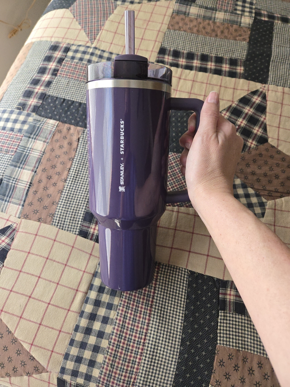 Plum Starbucks X Stanley 40oz